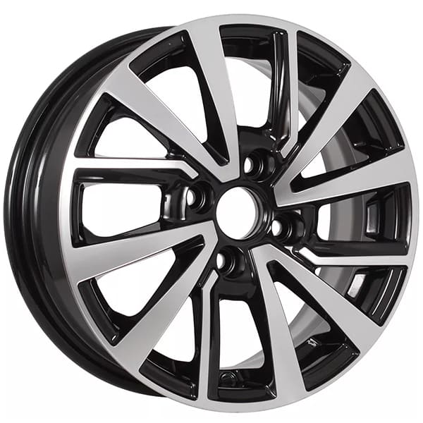 ДЛ 4*98 14*5.5 D58.5 ET35 KDW KD1430 Black Front Polished